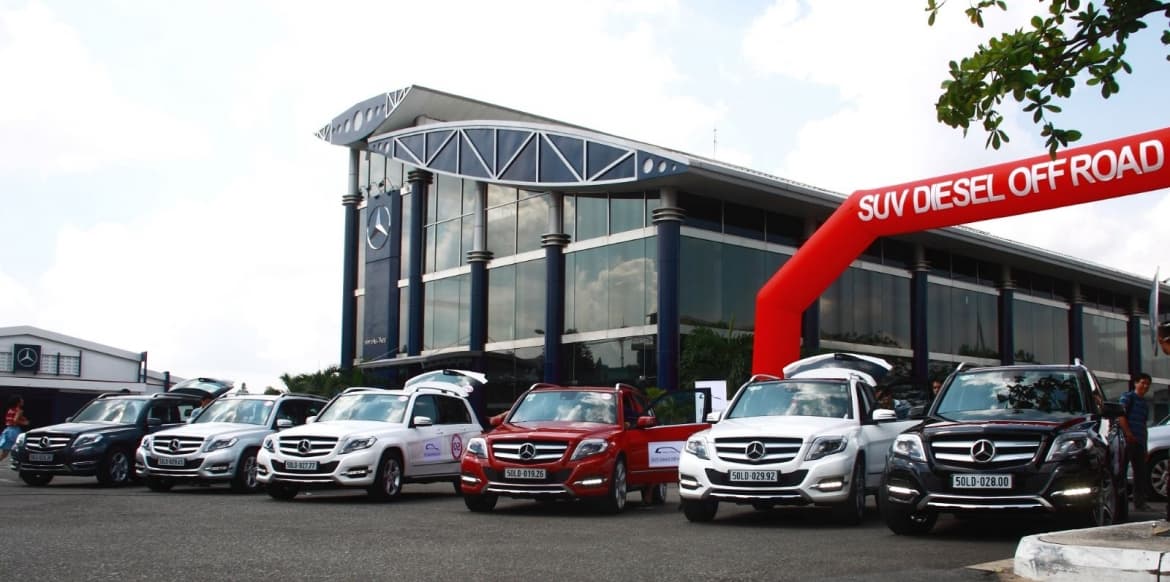 Mercedes-Benz production facility in Vietnam