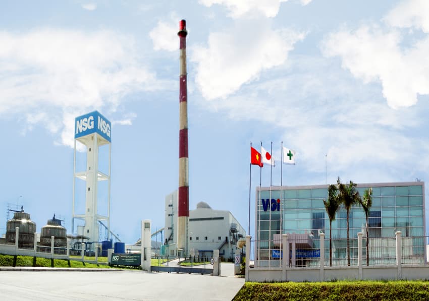 VGI special glass manufacturing plant